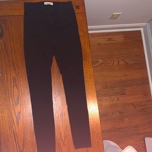 Madewell black jean.